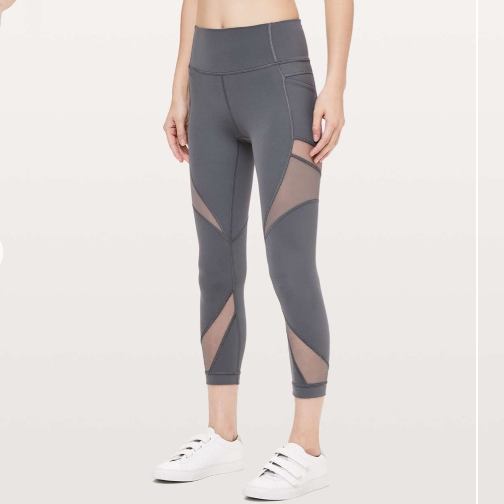 Lululemon Mesh In Motion Crop 23”